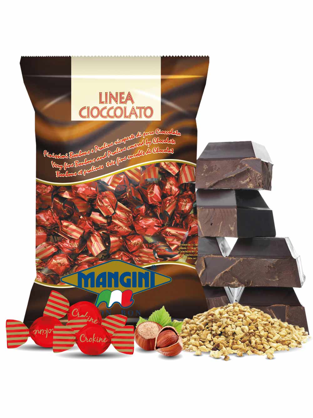 Mangini Crokine, 110g Einzelverpackt Mangini Crokine, 110g Einzelverpackt
