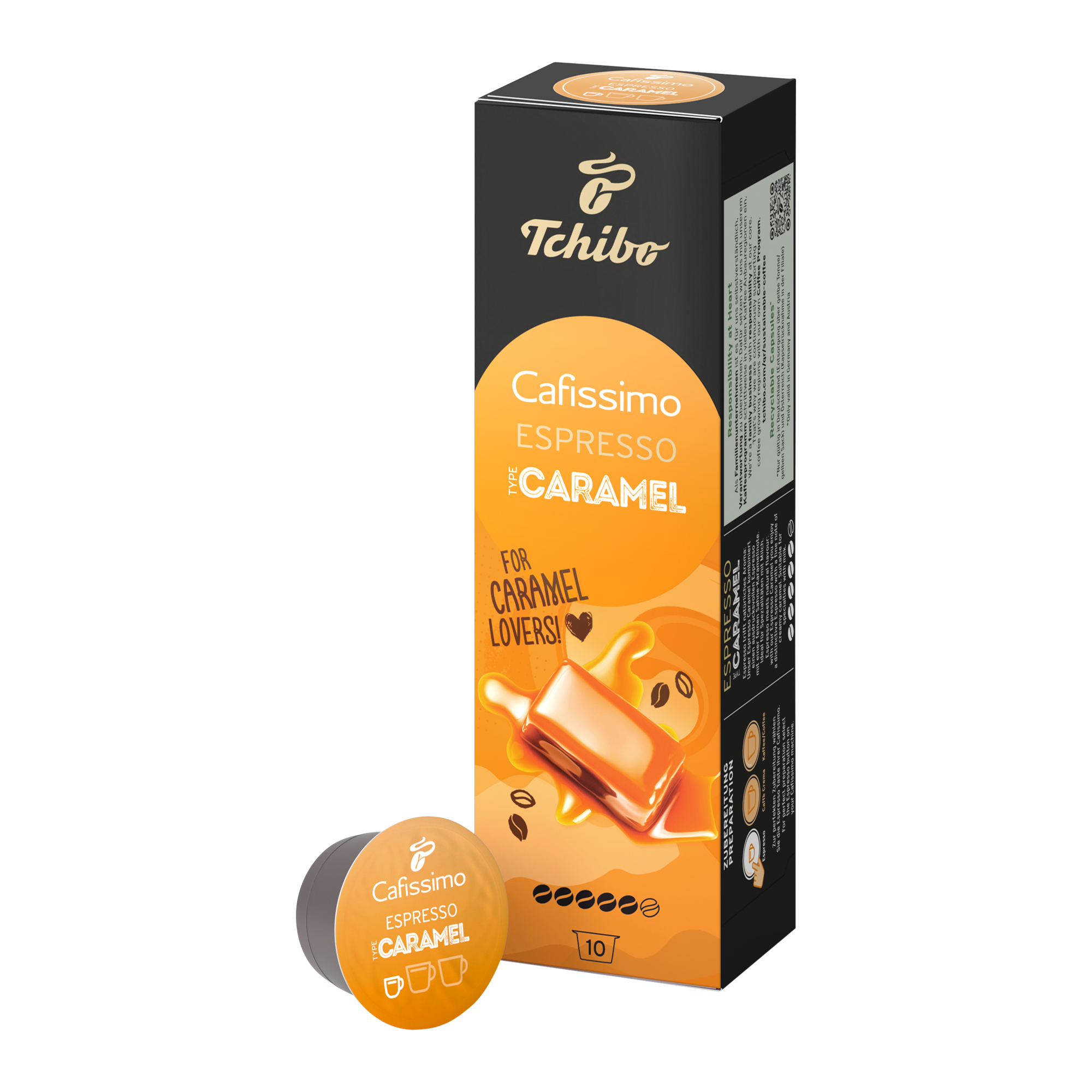 Tchibo Cafissimo Flavoured Edition Espresso Caramel, 10 Kapseln Tchibo Cafissimo Flavoured Edition Espresso Caramel, 10 Kapseln
