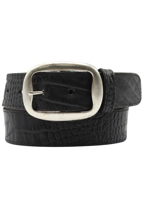 Kroko Gürtel | CROC 01 - Krokodilleder Optik Jeansgürtel