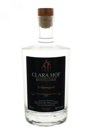 Erdbeergeist 40% Vol. alt-
