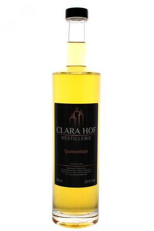 Quittenlikör 20% Vol. alt-