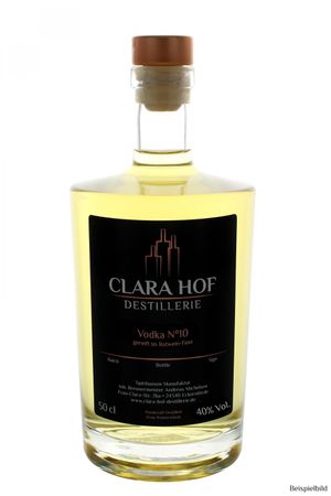 Vodka N° 10 gereift im Rotwein-Fass 40% Vol. alt-