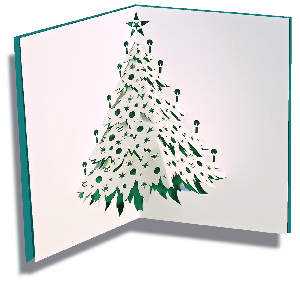 Pop-Up Karte Christbaum