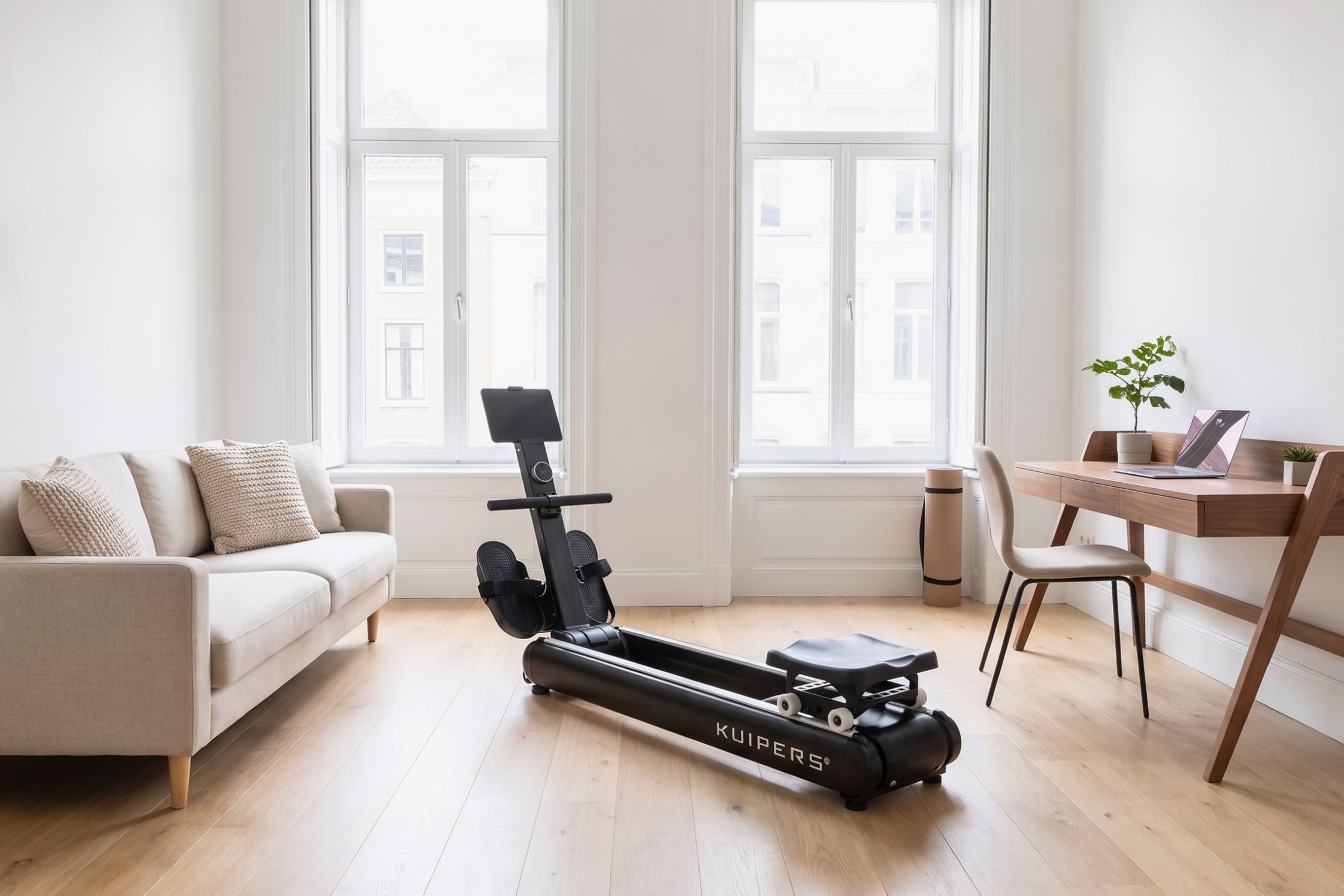 Das Gästezimmer wird zum Fitnessraum