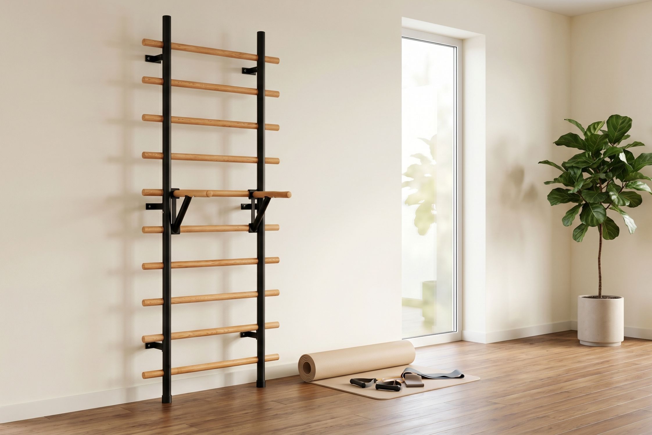 Kuipers Sprossenwand in der Physiotherapie