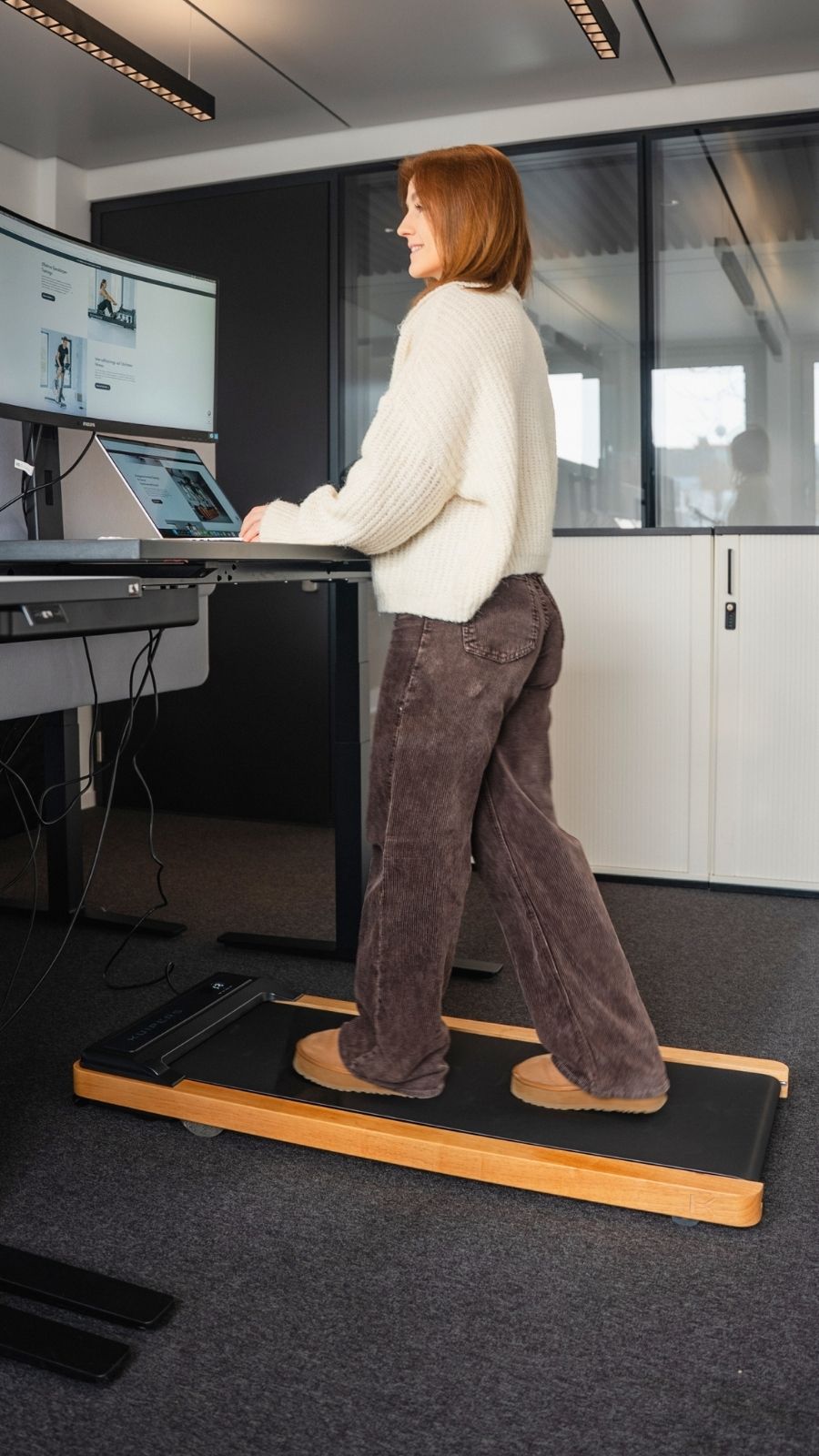 Sitzphasen unterbrechen, Kreislauf aktivieren