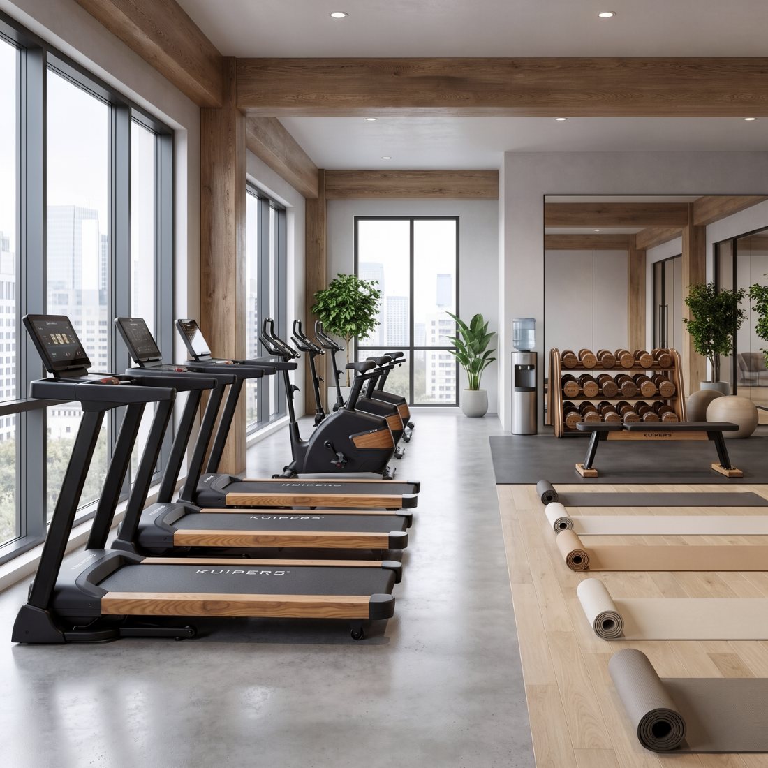 Fitnessraum im Unternehmen einrichten