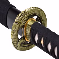 John Lee Dragon Katana  handgeschmiedet  103cm Vorderseite