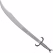 Scimitar Orientalischer Säbel  Kohlenstoffstahl  73 cm Vorderseite