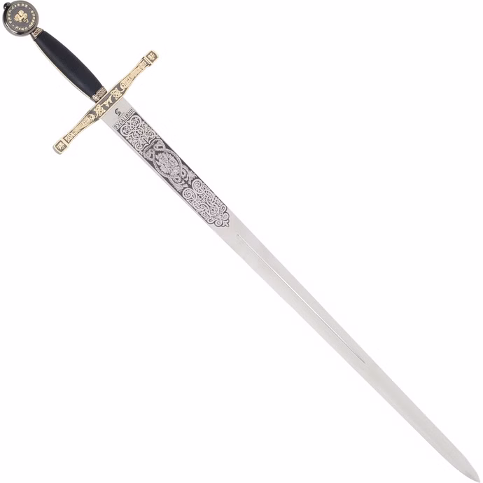 gladius-schwert-excalibur-420-stahl-110-cm.jpg Schwert Excalibur 420-Stahl 110 cm Vorderseite
