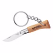 Opinel Mini-Messer  Größe 2  rostfrei  mit Anhänger Vorderseite