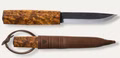 helle-viking-feststehendes-messer.jpg Helle Viking – Feststehendes Messer Birkenholz-Griff Braun Vorderseite
