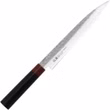 Kanetsu Sashimi Filetiermesser  Damast Küchenmesser Klinge 33-lagig  Kern VG-10  Länge 21 5 cm Vorderseite