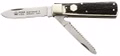 Puma Jagd-Taschenmesser II 212330  1.4110  Säge  Hirschhorn  Neusilber  Gravurplatte Vorderseite