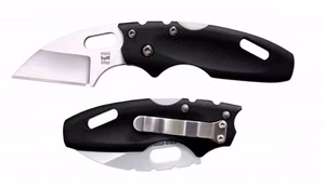 cold-steel-mini-tuff-lite-plain-edge-4034ss.jpg Cold Steel Mini Tuff Lite Plain Edge 4034SS – Griv-Ex-Griff Vorderseite