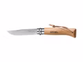 opinel-messer-nr-7-rostfreier-sandvik-stahl-12c27-buchenholzgriff-lederriemen.jpg Opinel-Messer Nr. 7 rostfreier Sandvik-Stahl 12C27 Buchenholzgriff Lederriemen Virobloc-System Vorderseite