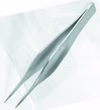 EKS Diamant Feilchenfeld Pinzette 8 cm Vorderseite