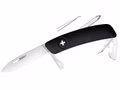 swiza-schweizer-messer-d04-stahl-440-klingensperre-schwarze-anti-rutsch.jpg SWIZA Schweizer Messer D04 Stahl 440 Klingensperre schwarze Anti-Rutsch-Griffschalen 11 Funktionen Vorderseite