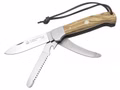 Puma IP La Caza olive I  820128  Jagdtaschenmesser  Aufbrechklinge  Säge Vorderseite