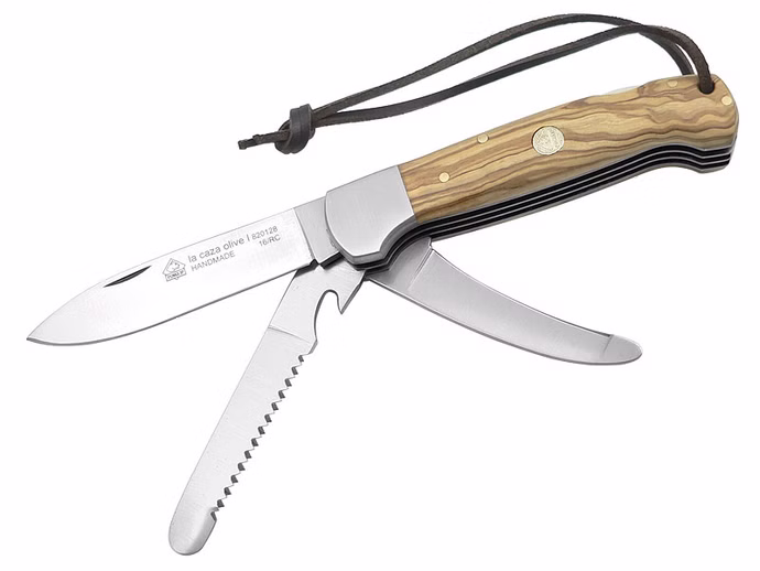 puma-ip-la-caza-olive-i-820128-jagdtaschenmesser-aufbrechklinge-saege.jpg Puma IP La Caza olive I 820128 Jagdtaschenmesser Aufbrechklinge Säge Vorderseite