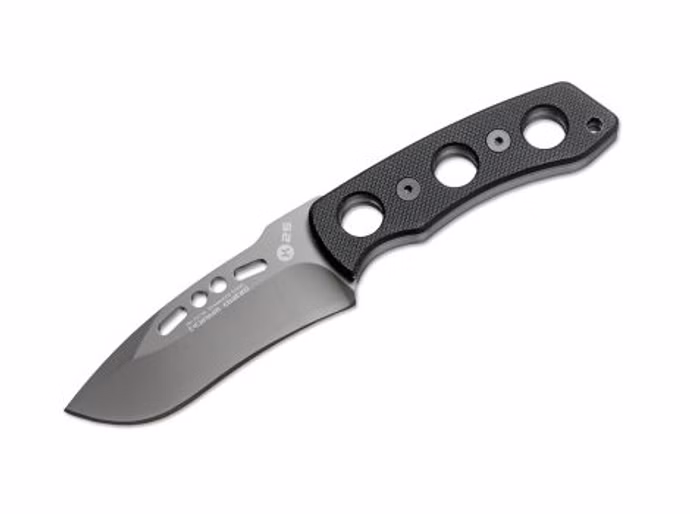 k25-rui-neck-knife.jpg Rui Neck Knife – 7Cr17MoV G-10-Griff Vorderseite