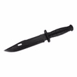Herbertz Gürtelmesser  schwarz 532613 – 420  Kunststoff-Griff  schwarz Vorderseite