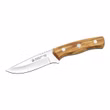Puma IP Alicante Olive 820060  Jagd-/Outdoormesser  Olivenholzgriffschalen  Lederscheide Vorderseite