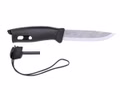 morakniv-guertelmesser-companion-spark-rostfreier-stahl-schwarzer-tpe-griff.jpg Morakniv Gürtelmesser COMPANION SPARK rostfreier Stahl schwarzer TPE-Griff Feuerstarter Polymer-Scheide Vorderseite