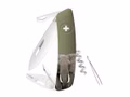 swiza-taschenmesser-tt03-tick-tool-stahl-440-rostfrei-sperre-khakifarbene.jpg SWIZA Taschenmesser TT03 Tick Tool Stahl 440 rostfrei Sperre khakifarbene Schalen Elefantenmotiv 11 Funktionen Vorderseite
