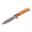 CJH Einhandmesser  Olivenholz 10000373 Vorderseite