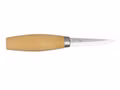 Mora Kerbschnitzmesser  nicht-rostfreier Carbonstahl  Birkenholzgriff  Nr. 106C  14030 Vorderseite