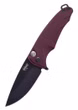 Medford Knife & Tool Taschenmesser Smooth Criminal  rot  PVD Vorderseite