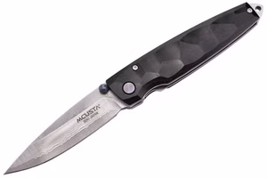 Mcusta MC-79DP Tsuchi Einhandmesser, VG-10-Damast, Pakkaholz