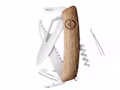Swiza SH05TR Wavy Edge Wood Walnut  Walnussholz Vorderseite
