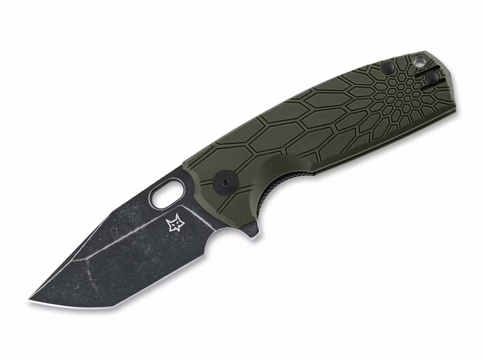fox-knives-core-tanto-frn-od-green-bb.jpg Fox Knives Core Tanto FRN OD Green BB – N690 FRN-Griff Grün Vorderseite