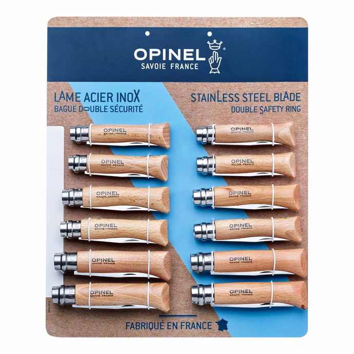 opinel-karte-mit-12-messer-254036.jpg Opinel Karte mit 12 Messer 254036 Vorderseite