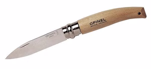 opinel-messer-groesse-8-mittelspitz-rostfrei.jpg Opinel-Messer Größe 8 mittelspitz rostfrei Vorderseite
