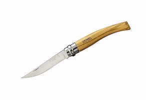 opinel-slim-line-groesse-8-rostfrei-olivenholz.jpg Opinel Slim-Line Größe 8 rostfrei Olivenholz Vorderseite