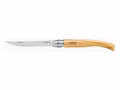 Opinel Slim-Line  Größe 12  rostfrei  Olivenholz Vorderseite
