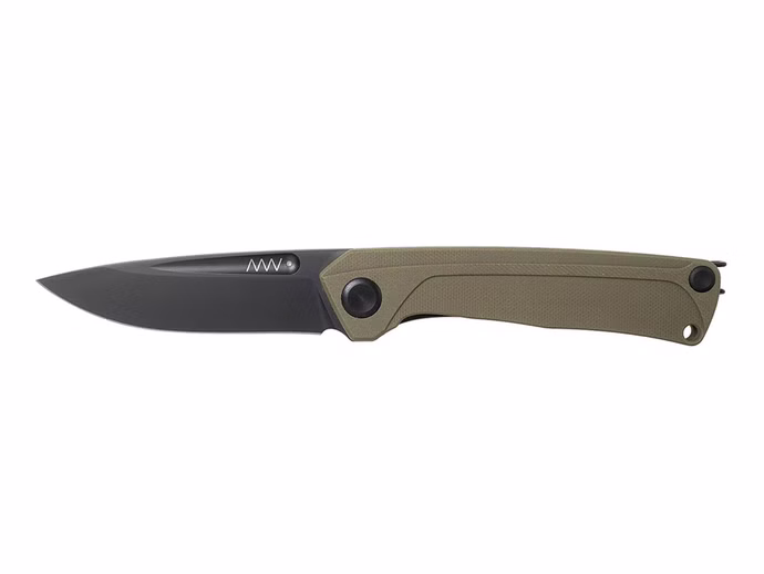 acta-non-verba-z200-dlc-schwarz-g10-olive-anvz200-021.jpg Acta Non Verba Z200 DLC Schwarz G10 Olive ANVZ200-021 – G-10-Griff Vorderseite