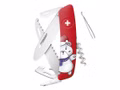 Swiza J06 Junior Christmas Teddybär rot KNB.0061.X004 Vorderseite