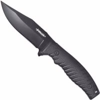 haller-outdoormesser-schwarz.jpg Haller Outdoormesser Schwarz Vorderseite