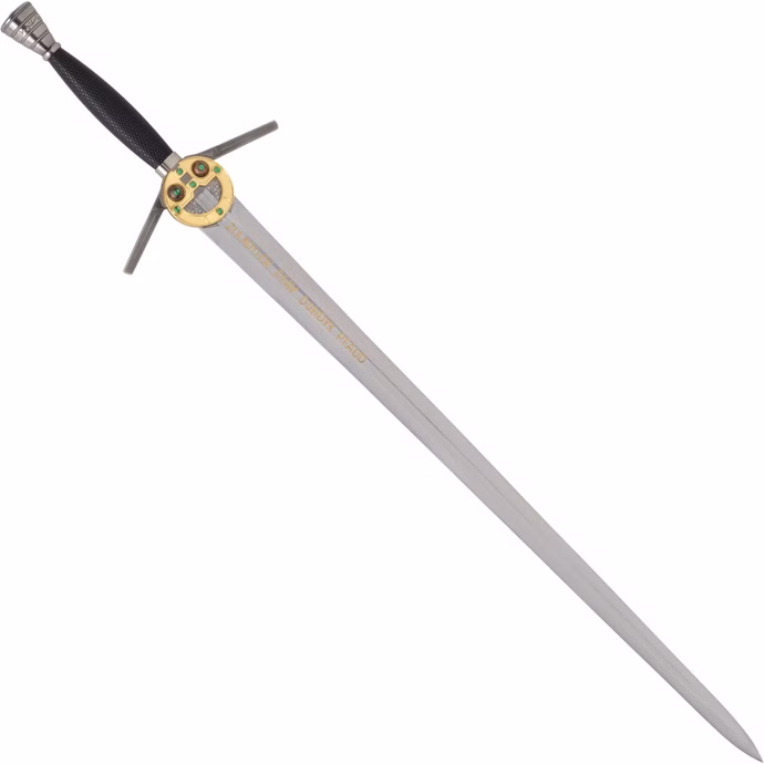 haller-zweihandschwert-witcher-klinge-geschmiedet.jpg Zweihandschwert Witcher - Klinge Geschmiedet Vorderseite