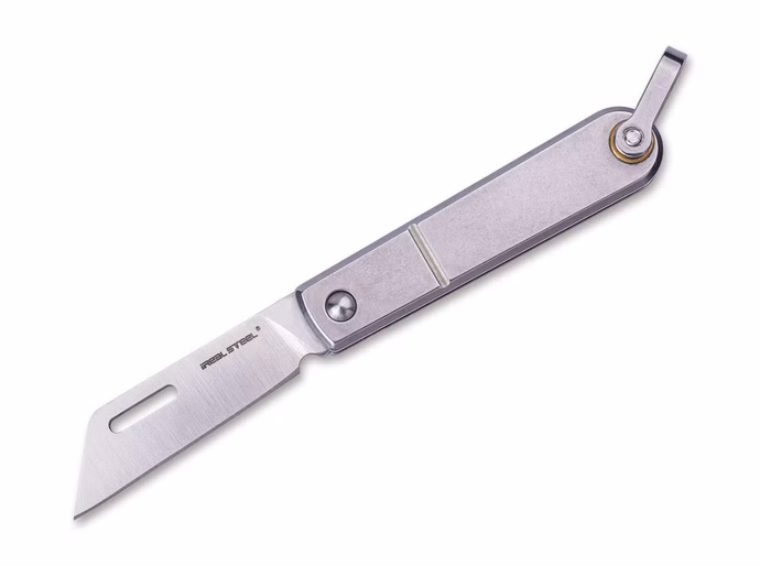 real-steel-baby-barlow-satin.jpg Real Steel Baby Barlow Satin – 12C27 Edelstahl-Griff Grau Vorderseite