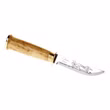 Marttiini 235 Outdoormesser  Maserbirke 235010 – Edelstahl  Birke-Griff Vorderseite