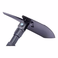 CJH Klappspaten  schwarz 44027 Vorderseite