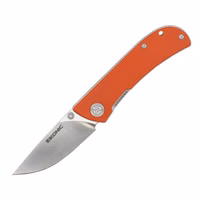 Eikonic FAIRWIND Einhandmesser  G10  orange 10000043 – D2  G-10-Griff  orange Vorderseite