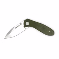 Eikonic KASADOR Einhandmesser  Micarta  olivgrün 10000045 – D2  Micarta-Griff  olivgrÃ¼n Vorderseite