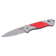 CJH Rettungsmesser  rot  G10 10000440 – G-10-Griff Vorderseite
