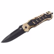 CJH Rettungsmesser  Camo 10000843 – Aluminium-Griff  camo Vorderseite